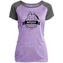 Morgan Ladies Heather on Heather Performance T-Shirt