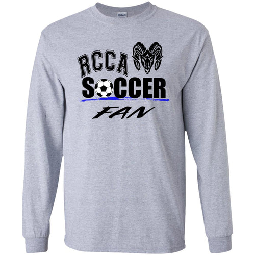 RCCA Soccer Fan Youth LS T-Shirt