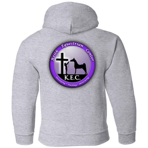 KEC Youth Pullover Hoodie (front & back)