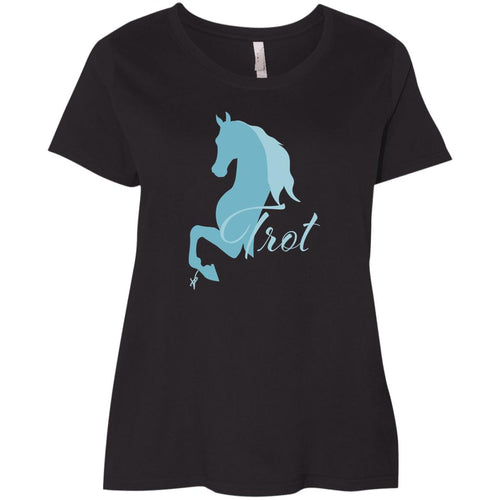 Trot Teal Ladies' Curvy T