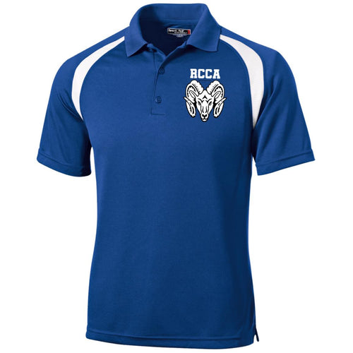 RCCA Moisture-Wicking Tag-Free Golf Shirt