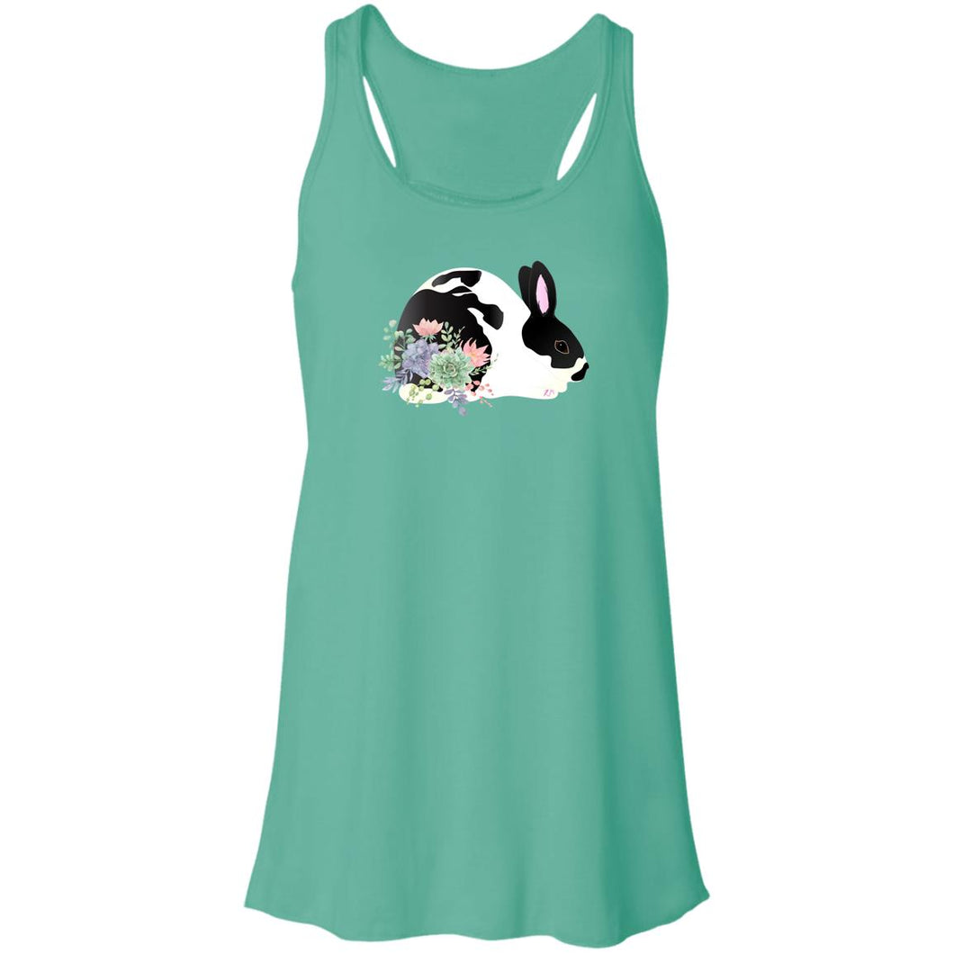 Broken Succulent Flowy Racerback Tank