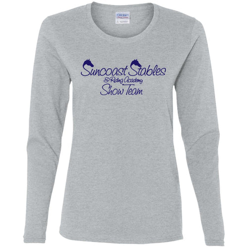 Sunset Stables Show Team  Ladies' LS T