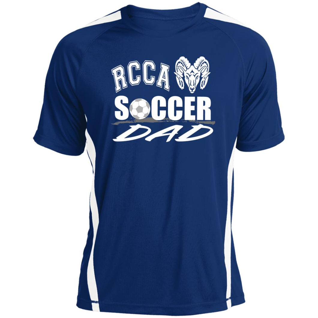 RCCA Soccer DAD Colorblock Dry Zone Crew