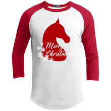 Equestrian Christmas Youth Sporty T-Shirt