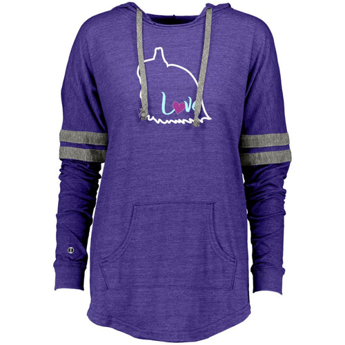 JW Love Ladies Hooded Low Key Pullover