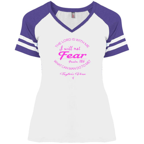 Taylor's Verse Ladies' Game V-Neck T-Shirt