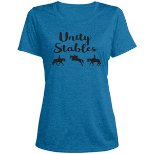 Unity Stables Ladies' Heather Performance T-Shirt