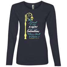 Psalm 27 Ladies' Lightweight LS T-Shirt