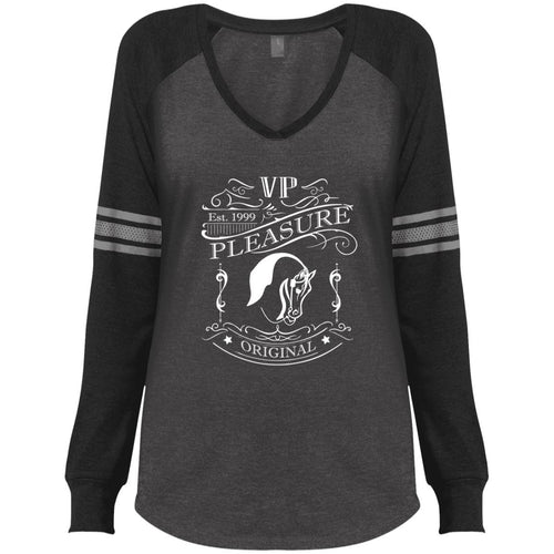 Ladies' Game LS V-Neck T-Shirt