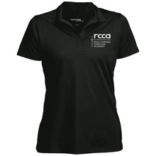 RCCA Women's Micropique Tag-Free Flat-Knit Collar Polo