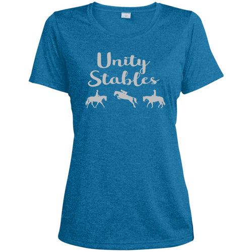 Unity Stables Ladies' Heather Dri-Fit Moisture-Wicking T-Shirt