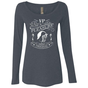 Ladies' Triblend LS Scoop