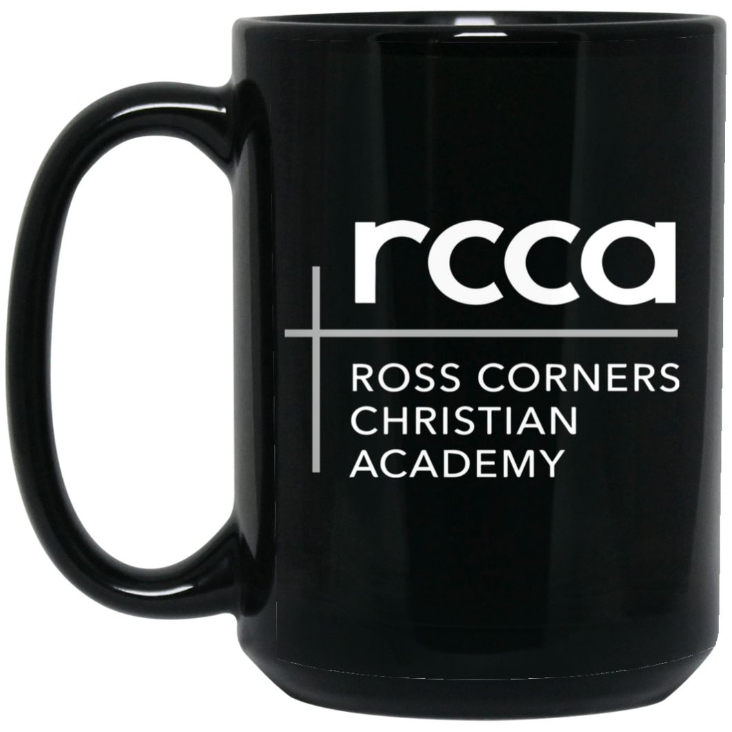 RCCA 15 oz. Black Mug