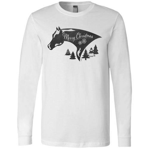 Painted Christmas Men's Jersey LS T-Shirt
