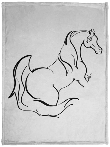 Pose Plush Fleece Blanket - 30x40