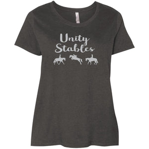 Unity Stables Ladies' Curvy T-Shirt