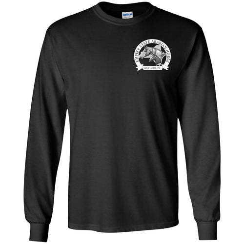 ESAHA Basic Youth LS T w/ White Ink Back Design