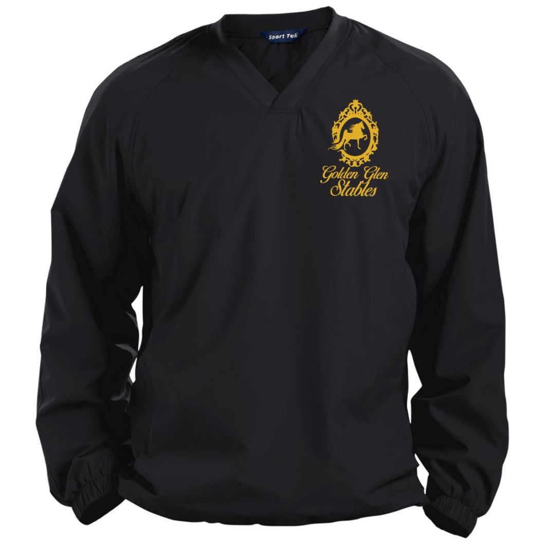 Golden Glen Stables Pullover V-Neck Windshirt