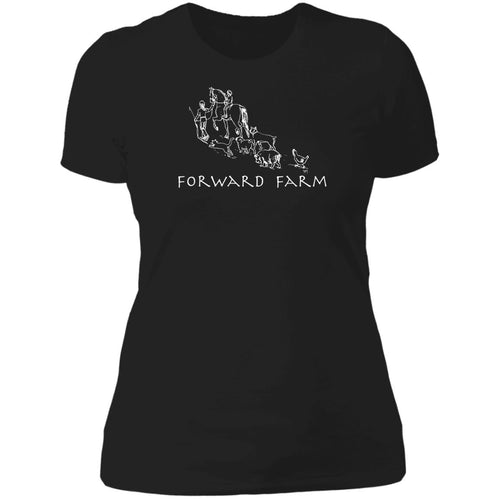 Forward Farm  Ladies' Boyfriend T-Shirt