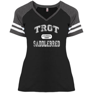 Saddlebred Ladies' Game V-Neck T-Shirt