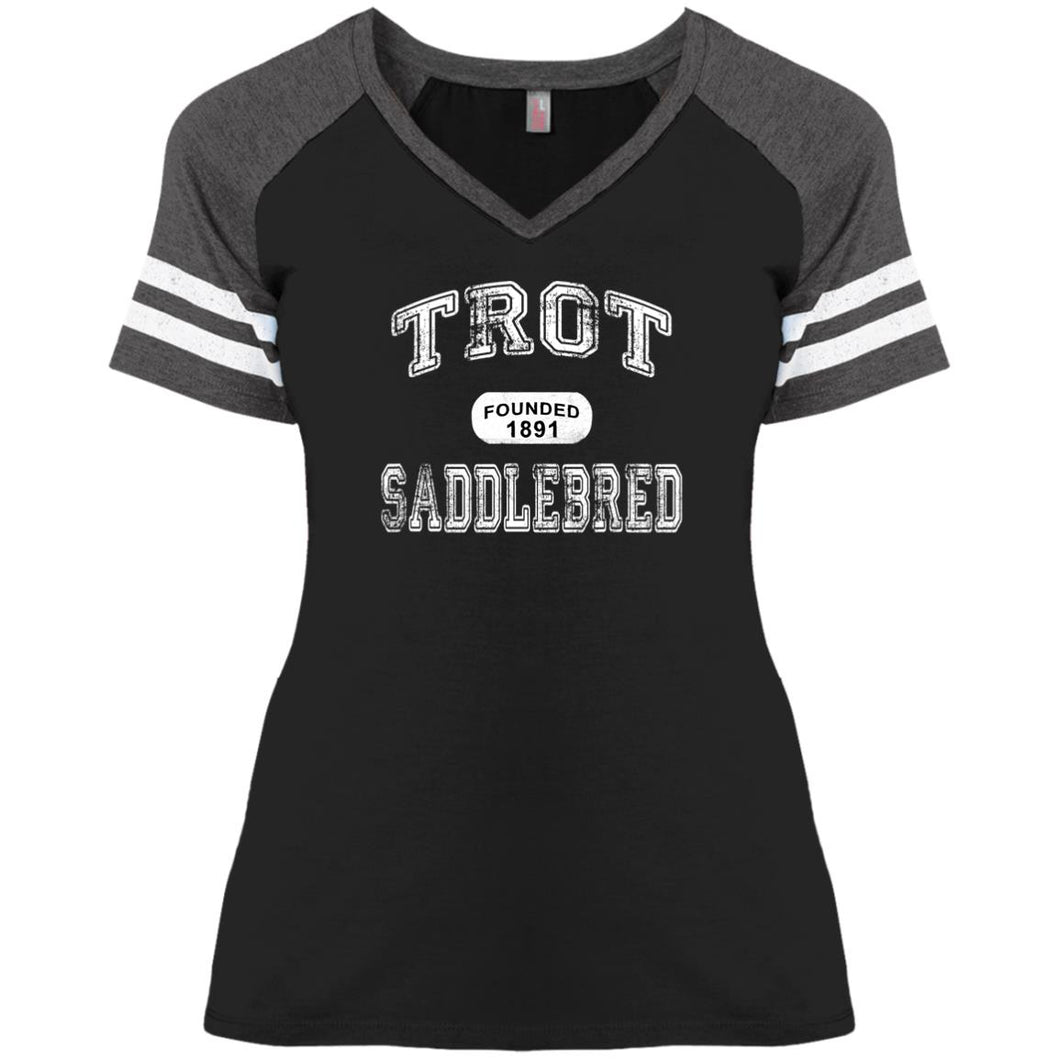 Saddlebred Ladies' Game V-Neck T-Shirt