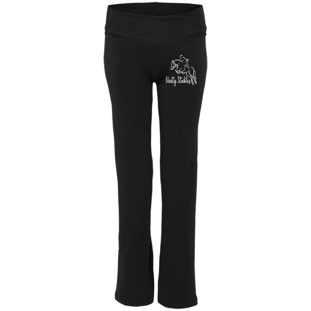 Unity Stables Jumping Horse Ladies' Yoga Pants