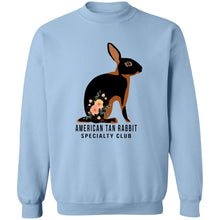 American Tan w/ Flowers Crewneck Pullover Sweatshirt