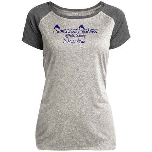 Suncoast Stables Show Team Ladies Heathered Performance T
