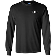 KEC Youth Long Sleeve T (front & back)