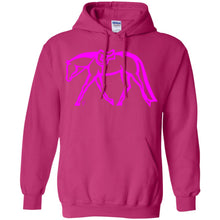 Hunter Pullover Hoodie w/ Hot Pink Ink