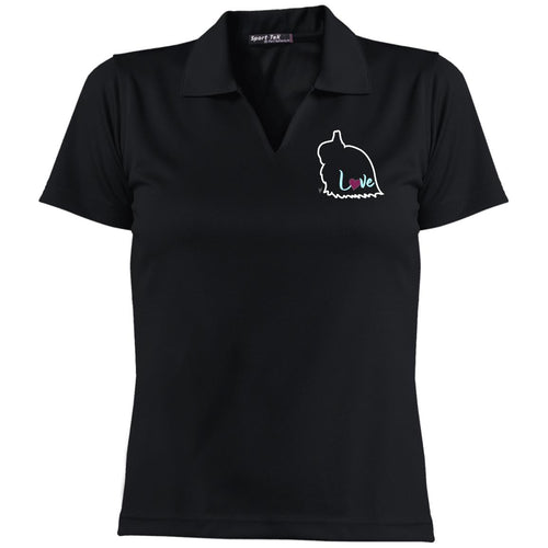 JW Love Ladies' Dri-Mesh Short Sleeve Polo