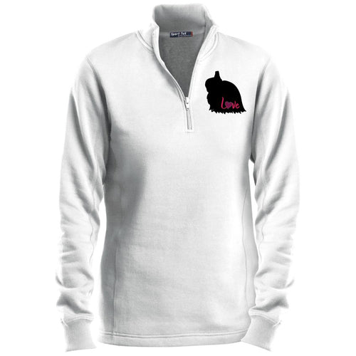 JW Love Ladies' 1/4 Zip Sweatshirt