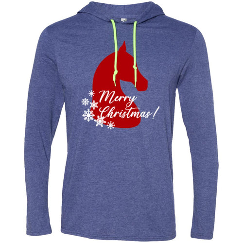 Equestrian Christmas LS T-Shirt Hoodie