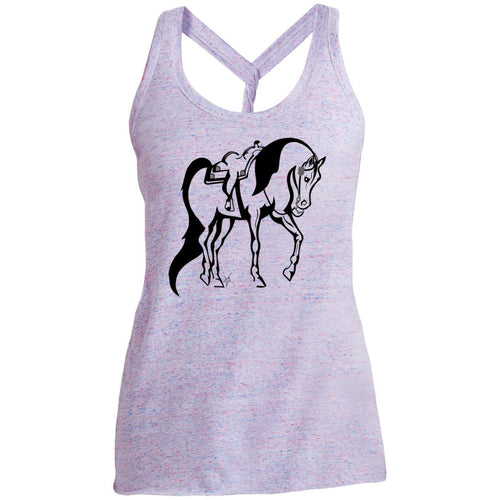 Ladies' Cosmic Twist Back Tank