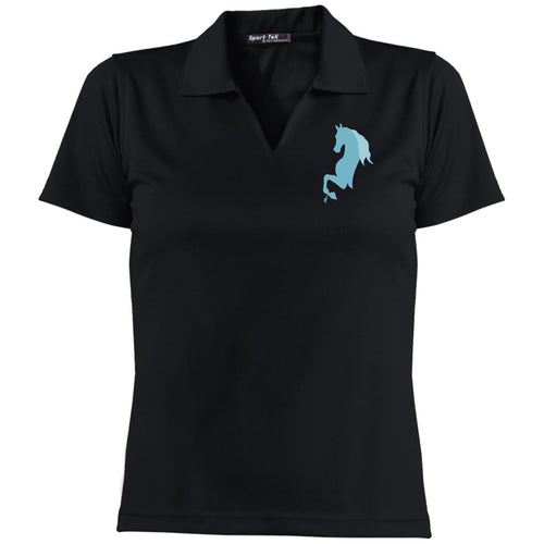 English Pleasure Teal Ladies' Dri-Mesh Short Sleeve Polo