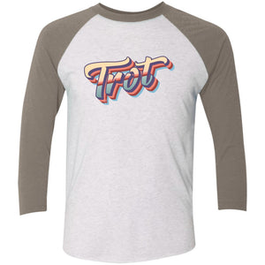 Unisex Tri-Blend 3/4 Sleeve Baseball Raglan T-Shirt