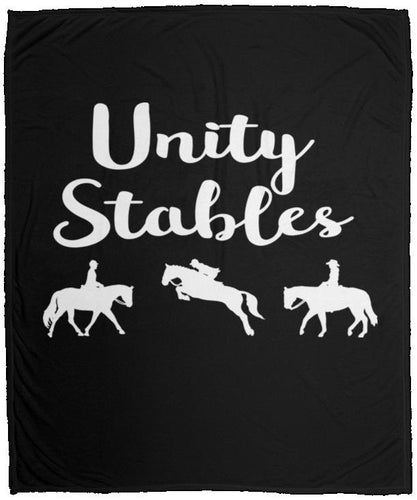 Unity Stables Cozy Plush Fleece Blanket - 50x60