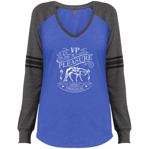 Ladies' Game LS V-Neck T-Shirt