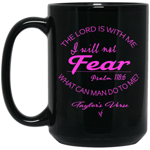 Taylor's Verse 15 oz. Black Mug