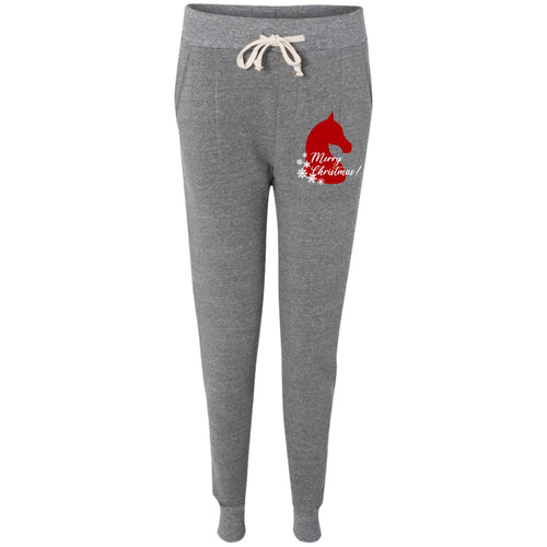Equestrian Christmas Ladies' Fleece Jogger