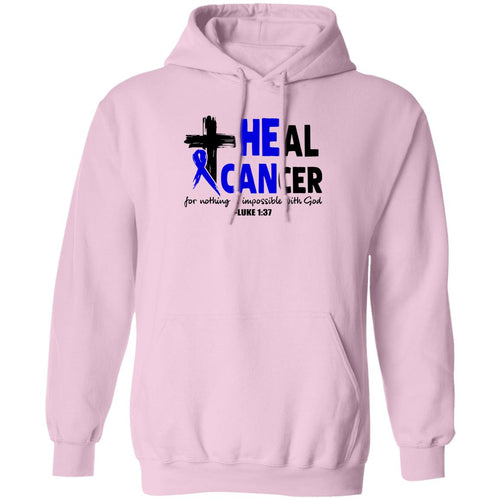 Heal Cancer Adult  8oz. Hoodie