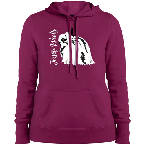 Jersey Wooly Ladies'  Hooded Sweatshirt