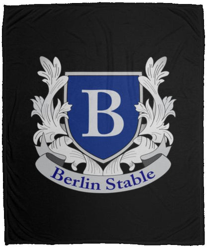 Berlin Stables Plush Fleece Blanket - 50x60