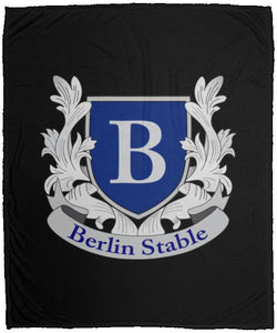 Berlin Stables Plush Fleece Blanket - 50x60