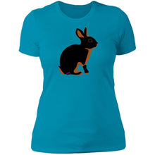 Tan  Ladies' Boyfriend T-Shirt