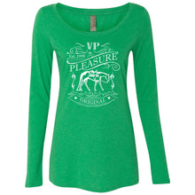 Ladies' Triblend LS Scoop