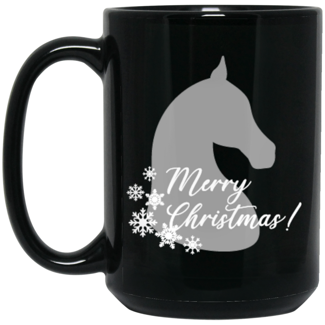 Equestrian Christmas 15 oz. Mug