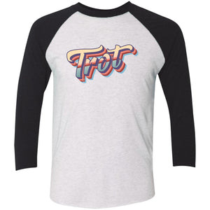 Unisex Tri-Blend 3/4 Sleeve Baseball Raglan T-Shirt