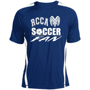RCCA Soccer Fan Colorblock Dry Zone Crew